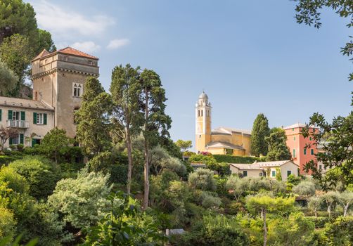 Church of San Giorgio in Portofino in Italy