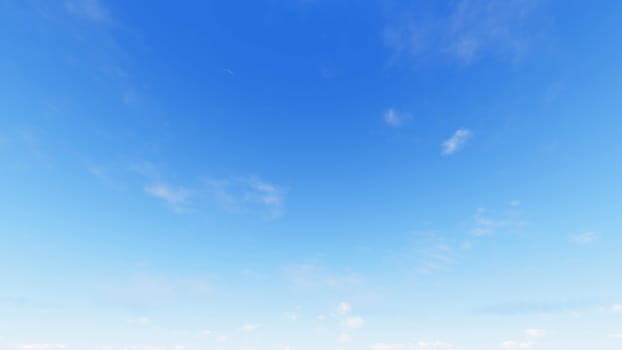 Cloudy blue sky abstract background, blue sky background with tiny clouds, 3d rendering

