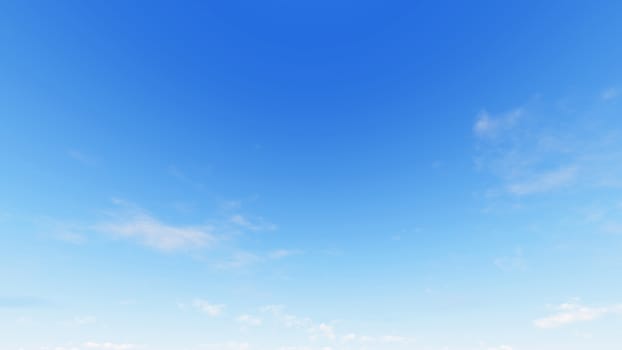 Cloudy blue sky abstract background, blue sky background with tiny clouds, 3d rendering

