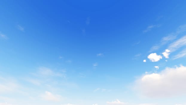 Cloudy blue sky abstract background, blue sky background with tiny clouds, 3d rendering

