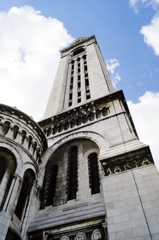 Sacre-Coeur basilica in Paris, France