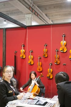 Cremona Mondomusica is a 3 day event being held from the end September to the firsts of October every year at the Cremona Fiere in Cremona, Italy.