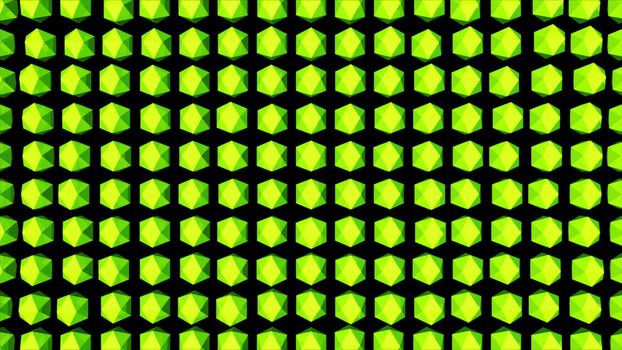Abstract floor from Platonics. Technology background