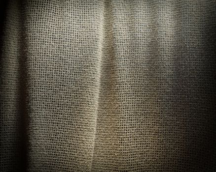 Grey sackcloth texture background. Soft fabric textile material.