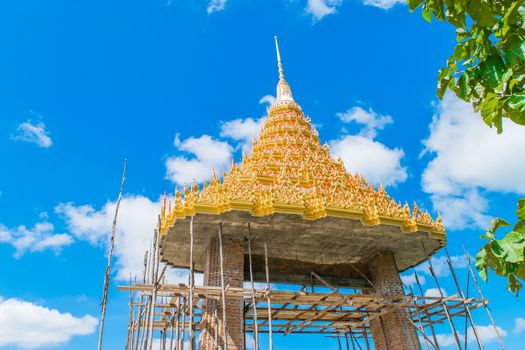 Repair Temple gate pattern on the Temples in Thailand