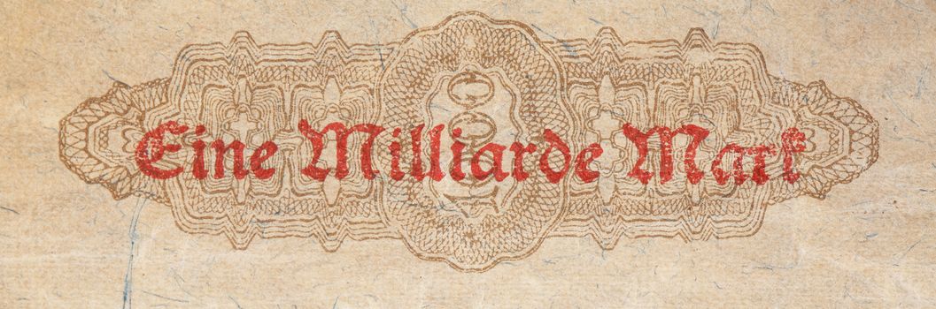 Deutsche Reichsmark  Bill , historic  Money