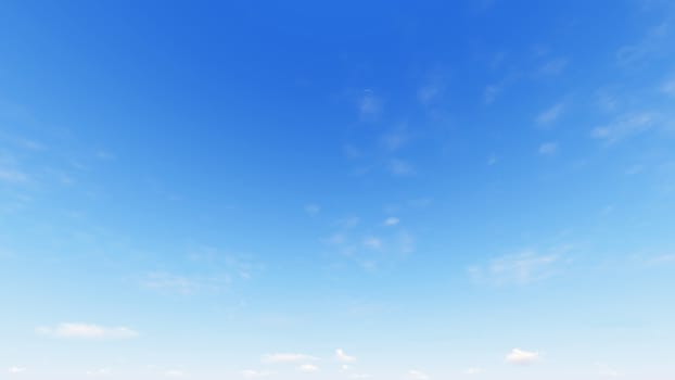 Cloudy blue sky abstract background, blue sky background with tiny clouds, 3d rendering

