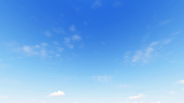 Cloudy blue sky abstract background, blue sky background with tiny clouds, 3d rendering

