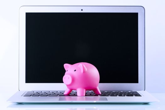 Financial concept, home savings, account and piggy bank.