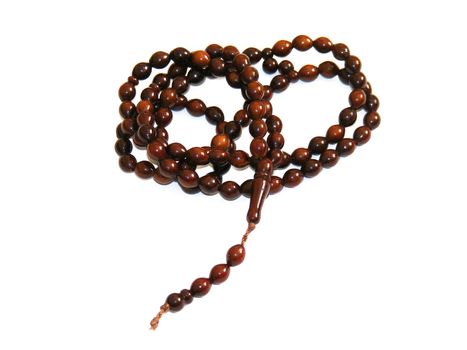 Islam's beads on the rosary and pictures