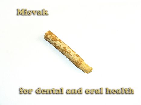 The misvak pictures used for oral and dental health in Islam