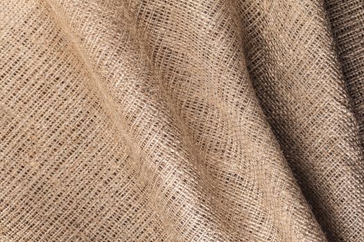 abstract background texture of natural burlap cloth