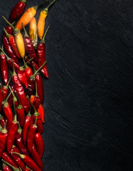 peperoncino chilli peppers.