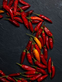 peperoncino chilli peppers.