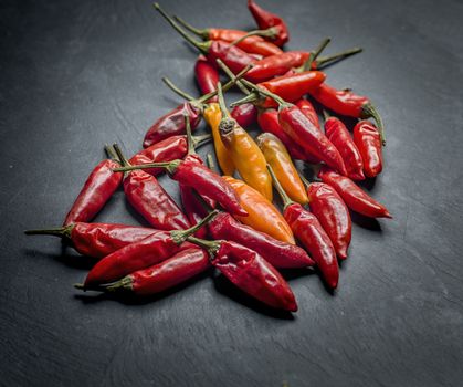 peperoncino chilli peppers.