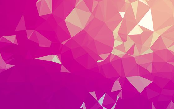 Abstract low poly background, geometry triangle, mosaic pastel color background