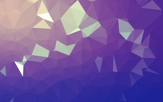 Abstract low poly background, geometry triangle, mosaic pastel color background