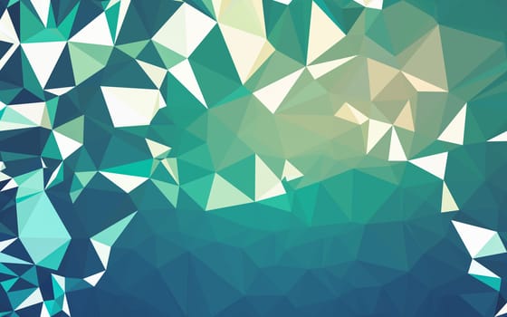 Abstract low poly background, geometry triangle, mosaic pastel color background