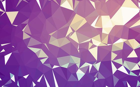 Abstract low poly background, geometry triangle, mosaic pastel color background