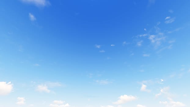 Cloudy blue sky abstract background, blue sky background with tiny clouds, 3d rendering

