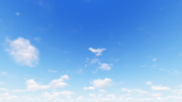 Cloudy blue sky abstract background, blue sky background with tiny clouds, 3d rendering

