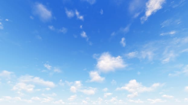 Cloudy blue sky abstract background, blue sky background with tiny clouds, 3d rendering

