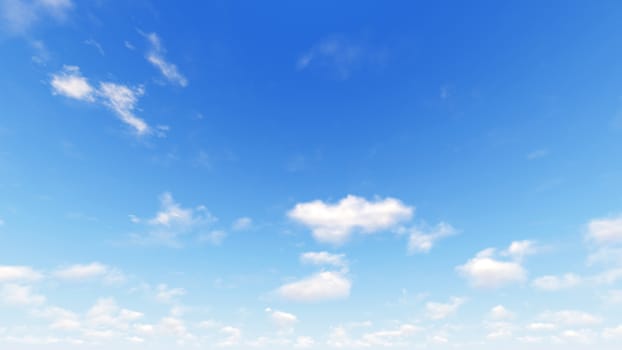 Cloudy blue sky abstract background, blue sky background with tiny clouds, 3d rendering

