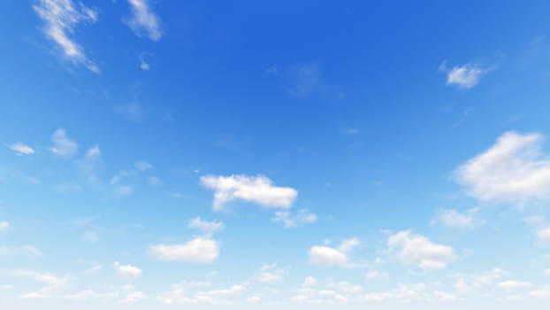 Cloudy blue sky abstract background, blue sky background with tiny clouds, 3d rendering

