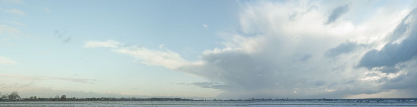blue sky, natural clouds, nature series