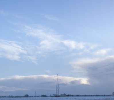 blue sky, natural clouds, nature series
