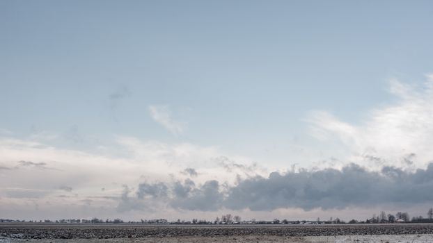blue sky, natural clouds, nature series