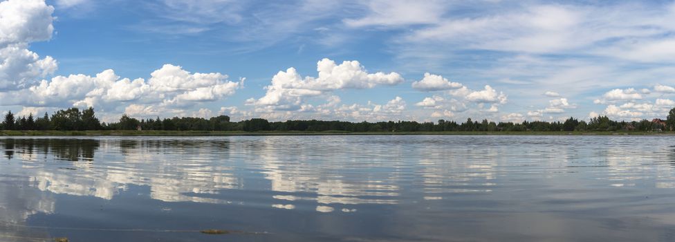 blue sky, natural clouds, nature series