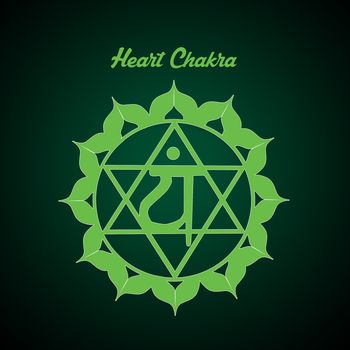 illustration of Heart Chakra