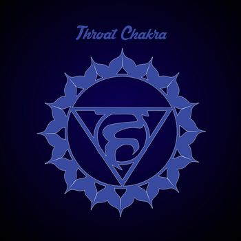 illustration of Throat Chakra