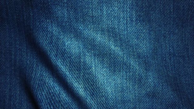 Realistic Ultra-HD jeans cloth waving in the wind. Seamless loop with highly detailed fabric texture. Loop ready in 4k resolution.