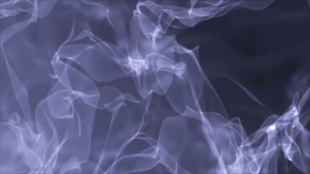Abstract animation realistic smoke background