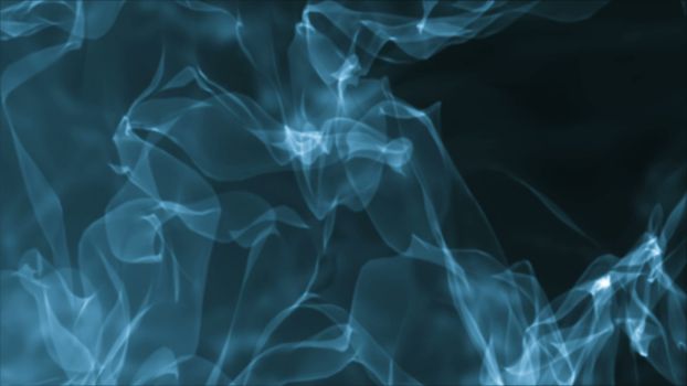 Abstract animation realistic smoke background