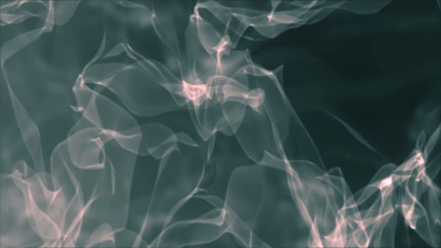 Abstract animation realistic smoke background