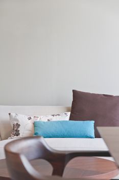 detail image of modern living room.