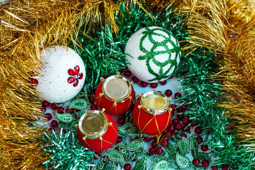 Xms and New Year ornamenal decoration