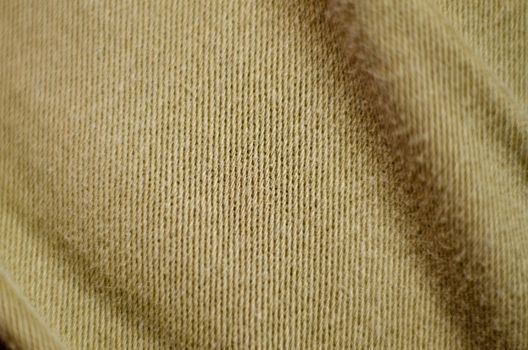 Surface brown cloth close-up