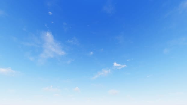 Cloudy blue sky abstract background, blue sky background with tiny clouds, 3d rendering

