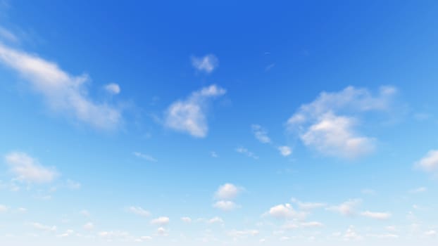 Cloudy blue sky abstract background, blue sky background with tiny clouds, 3d rendering

