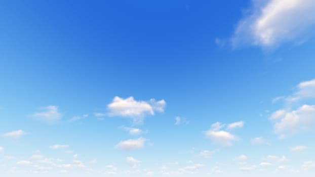 Cloudy blue sky abstract background, blue sky background with tiny clouds, 3d rendering

