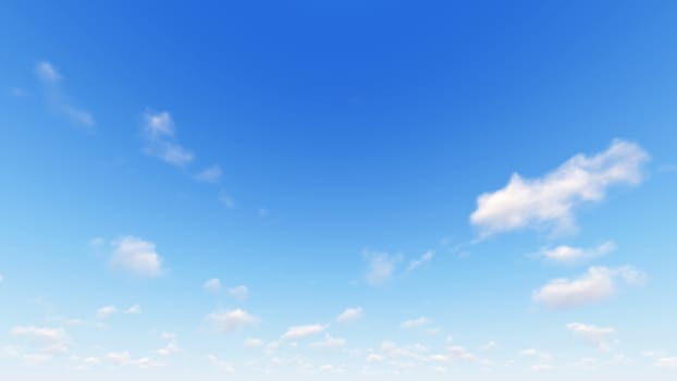 Cloudy blue sky abstract background, blue sky background with tiny clouds, 3d rendering

