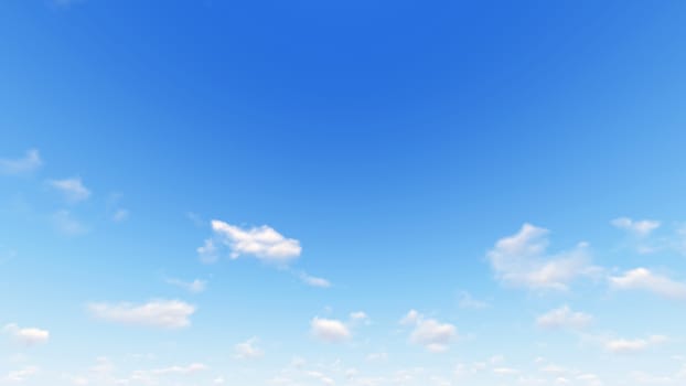 Cloudy blue sky abstract background, blue sky background with tiny clouds, 3d rendering

