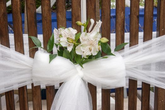 Gay wedding reception held in a outside garden,UK.