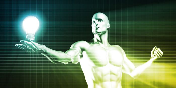 Disruptive Technology Discovery with Man Lifting an Invention Idea