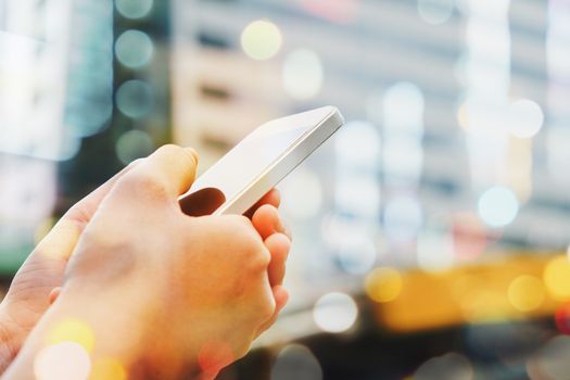 People Using a Smart Phone background,Communication technology,Social media life