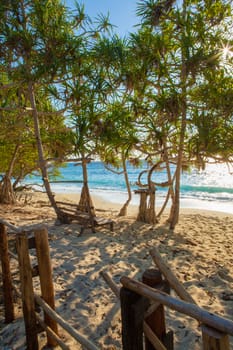 View of Jaco Island, a natural reserve aprk in East Timor, South East Asia